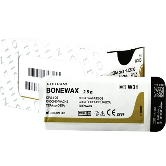 Шовный материал W31C КОСТНЫЙ ВОСК 2.5 грамма 12 шт/уп