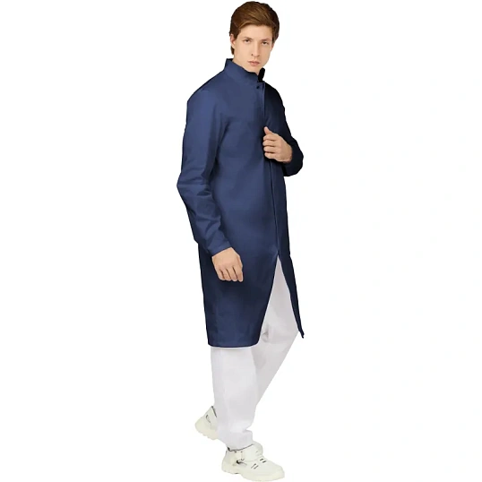 Халат для пищевого пр-ва у17-ХЛ муж.ХАССП  син.(р.56-58) р.182-188