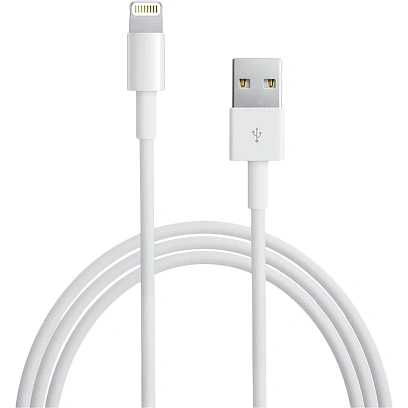 Кабель Apple Lightning - USB Cable (2 m), бел, MD819ZM/A