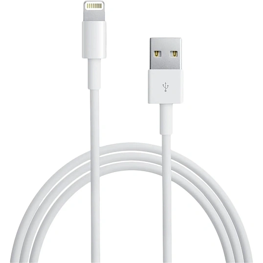 Кабель Apple Lightning - USB Cable (2 m), бел, MD819ZM/A