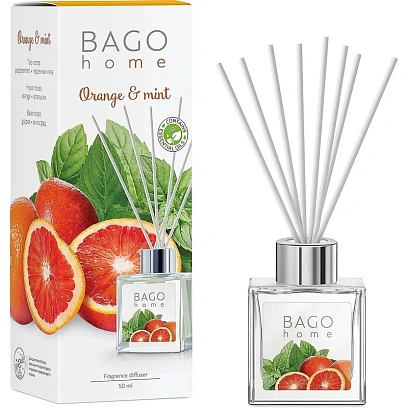 Аромадиффузор Апельсин с мятой мини-дифф. 50 мл., BGH0613