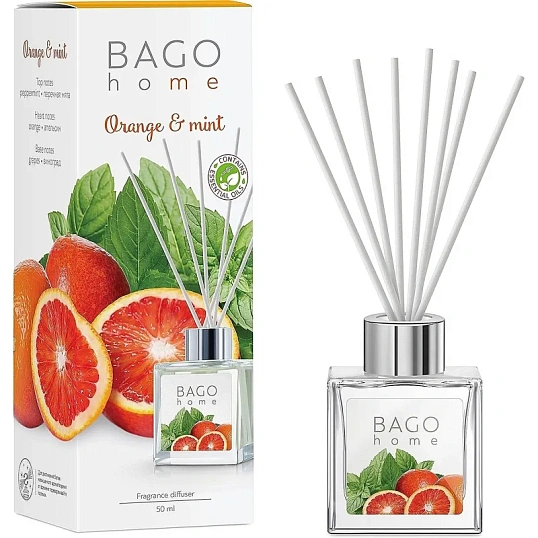 Аромадиффузор Апельсин с мятой мини-дифф. 50 мл., BGH0613