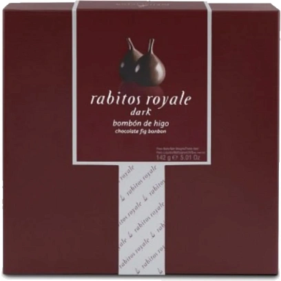 Конфеты RABITOS ROYALE инжир в темном шоколаде с трюфельным кремом  №8,142г