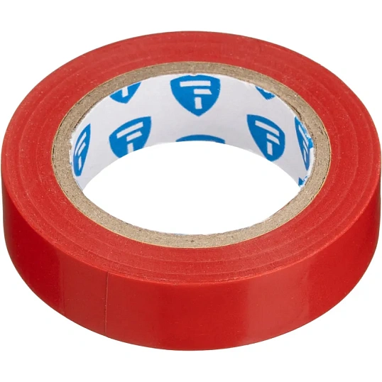 Изолента TOPFORT 15мм х 10м х 0,13мм красный