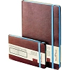 Ежедневник недатированный коричневый А5  MEGAPOLIS SOFT 3-470/06