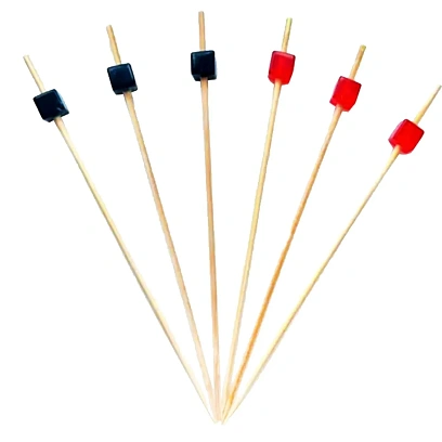 Пика Кристалл 12 см  БАМБУК 100 шт/уп