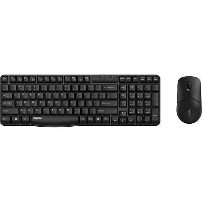 Набор клавиатура+мышь RAPOO беспр. X1820-BL черный (10363)