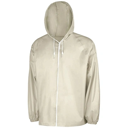 Дождевик короткий Maui из полиэстера, молочный/3320201M-L