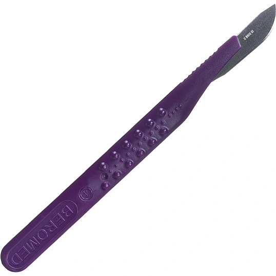 Скальпель стер, лезв.из в/угл.ст. р-22 Beroblade 10шт/уп