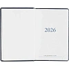 Ежедневник датированный 2026, синий,А6, 100х150 мм,336 стр,Agenda