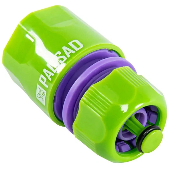 Соединитель для шланга пластмассовый быстросъемный 1/2 PALISAD (66140)