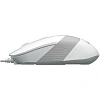 Мышь компьютерная A4Tech Fstyler FM10S белый/серый 1600dpi/USB/4but