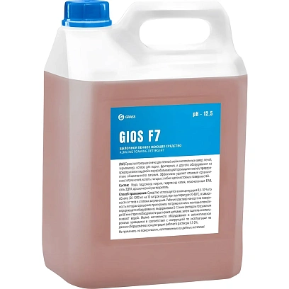 Профхим д/пищ.произв щел моющ пенн  д/печей, термокамер Grass/GIOS F7, 5л