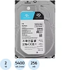 Жесткий диск Seagate SkyHawk 3.5 2TB (ST2000VX016) SATA 5400rpm 256MB,3l
