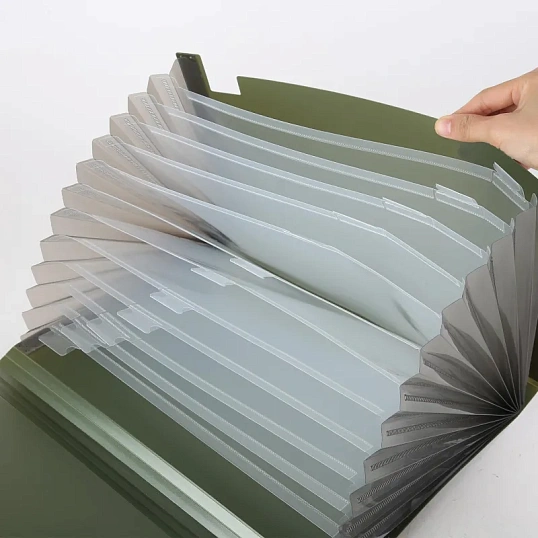Папка органайзер Start на резин горизонтА4 13отд РР 0,75мм в ассортим E5551