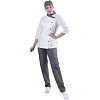 Костюм БИСТРО женский цв.бел/т.сер (Кос841) (р.48-50) р.158-164