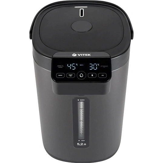 Термопот Vitek VT-1191 5.2л. 1650Вт темно-серый