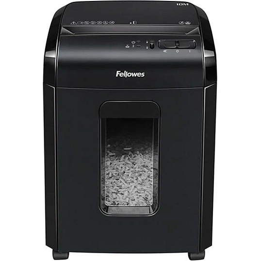 Шредер (уничтожитель) Fellowes Powershred 10M, 5ур.секр, 9лист, 19л