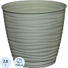 Горшок д/цветов Saffron D177мм,2,6л с поддоном (светло-зеленый),221610217
