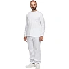 Футболка (160 г.) с длинным рукавом бел.(XXXL)