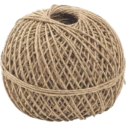 Шпагат льняной полированный 1250 ТЕКС д.1,4мм, 100м евробобна