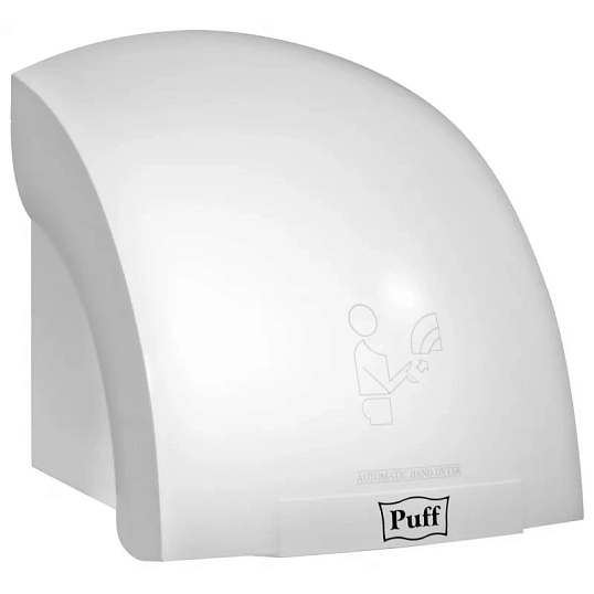 Сушилка для рук электрическая автомат Puff-8820 2 кВт пластик белая