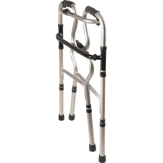 Ходунки , до 135кг, 2-ух ур.,складные, регулир., 77-97см, Barry W HR