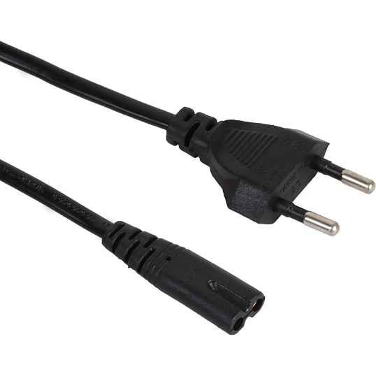 Кабель для аудио-видео IEC-320-C7, 2-pin 3m ,черный, iOpen<ACE023-3.0M