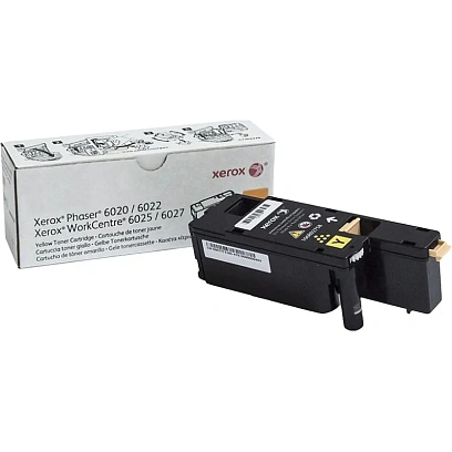 Картридж лазерный Xerox 106R02762 жел. для Ph 6020/6022/6025/6027