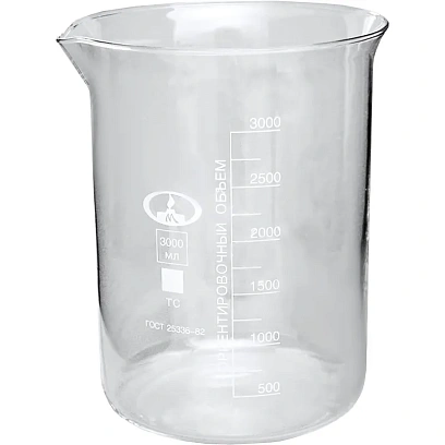 Стакан Н-1-3000 с делением 10003837