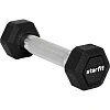 Гантель гексагональная STARFIT DB-301PRO  1 кг, черный, ЦБ-00003795