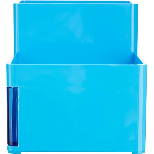 Подставка-органайзер Deli Rio EZ25130, 1 выдвижной лоток, 3 отд, синий