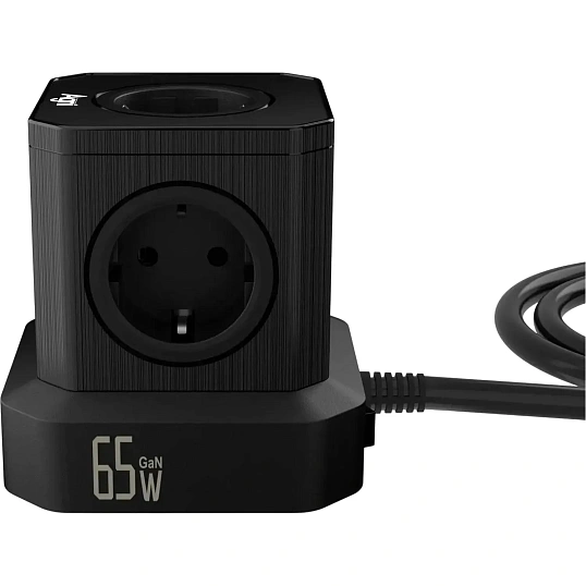 Сетевой фильтр AGNI 5р/2м, 2 USB +3 Type-C, чёрный(TP-VE5U5E-C-2m-black)