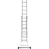 Лестница ал. трёхсекционная Новая Высота NV 1230, 3х8 перекл 1230308