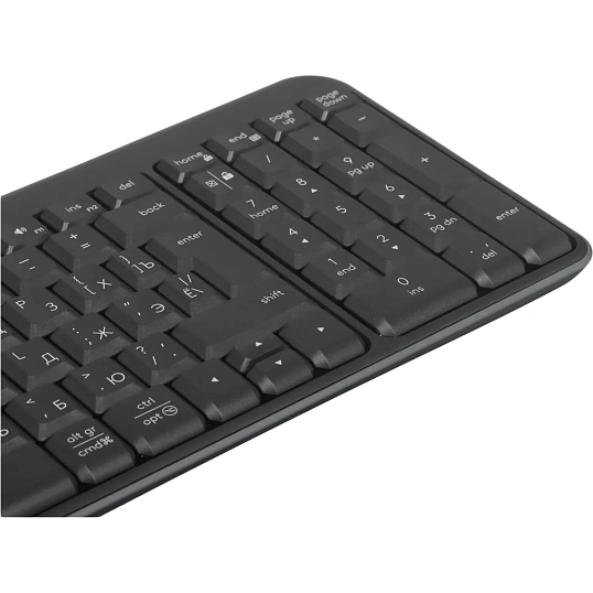 Набор клавиатура+мышь Logitech MK250 BT Graphite рус,беспроводн(920-013853)