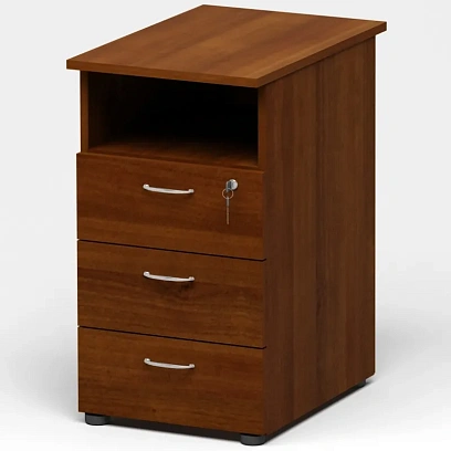 Тумба ЭКО приставная замок 2511 (787) орех