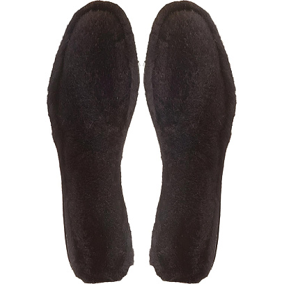 Стельки вкладные р.46, шерстяной мех