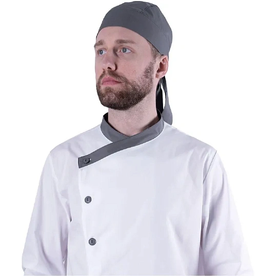 Костюм БИСТРО мужской цв.бел/т.сер (Кос846) (р.64-66) р.170-176