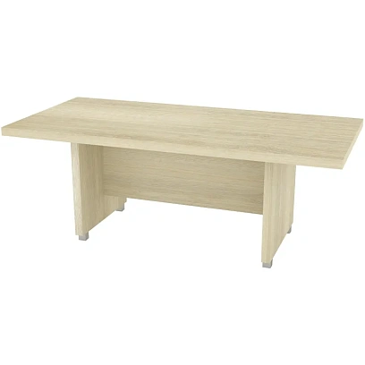 Стол Д_EASY Director для переговоров ДСП мел. дуб шамони св.124