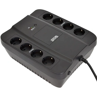 ИБП Powerсom (SPD-650N) Back-UPS SPIDER 650VA/390W