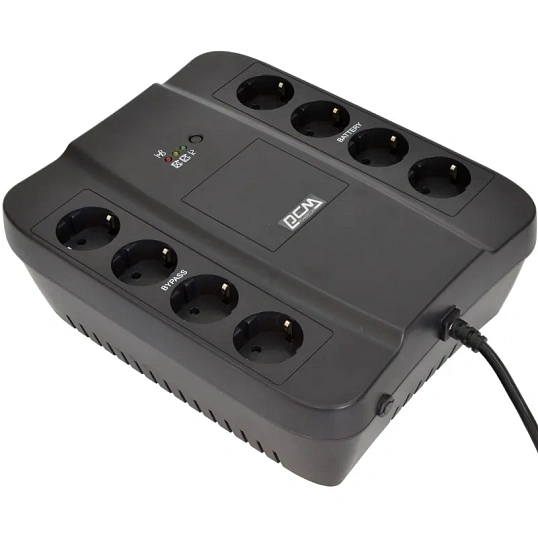 ИБП Powerсom (SPD-650N) Back-UPS SPIDER 650VA/390W