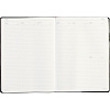 Еженедельник недатированный черный,кожа,A4 64л,Br.V.PROFY 3-098/02