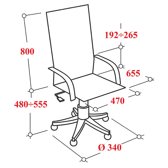 Кресло BN_Zm_EChair-601 MC сетка, серый/черный
