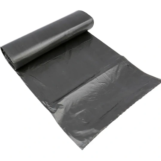 Мешки для мусора ПНД 60л 8мкм 20шт/рул 60х70 черные Элементари