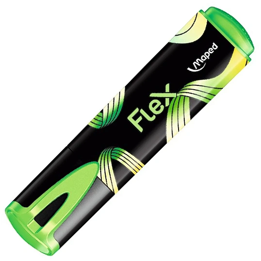 Набор текстовыделителей Maped FLUO PEP'S FLEX,1-5мм,4цв/наб, 740300