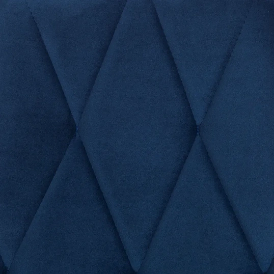 Стул Комус Мебель FRANK велюр, 47х54х86, Blue (синий)