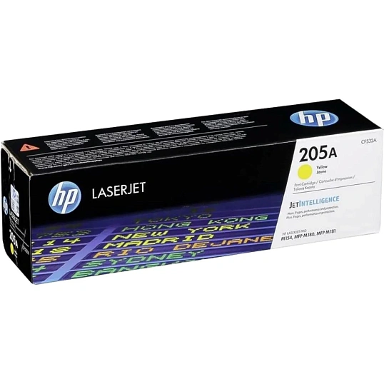 Картридж лазерный HP 205A CF532A жел. для CLJ MFP M180/181