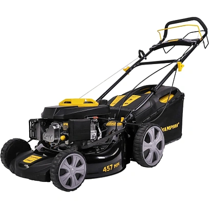 Газонокосилка Champion LM4627 (2,6кВт привод 457мм 60л 25-75мм 28,7 кг 3в1)