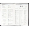 Ежедневник недатированный Attache А5, 160л, 138x213мм иск. кожа, черный