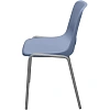 Стул GL_Комус Мебель Стрит RAL 9006, пластик RAL 5014 (голубой)